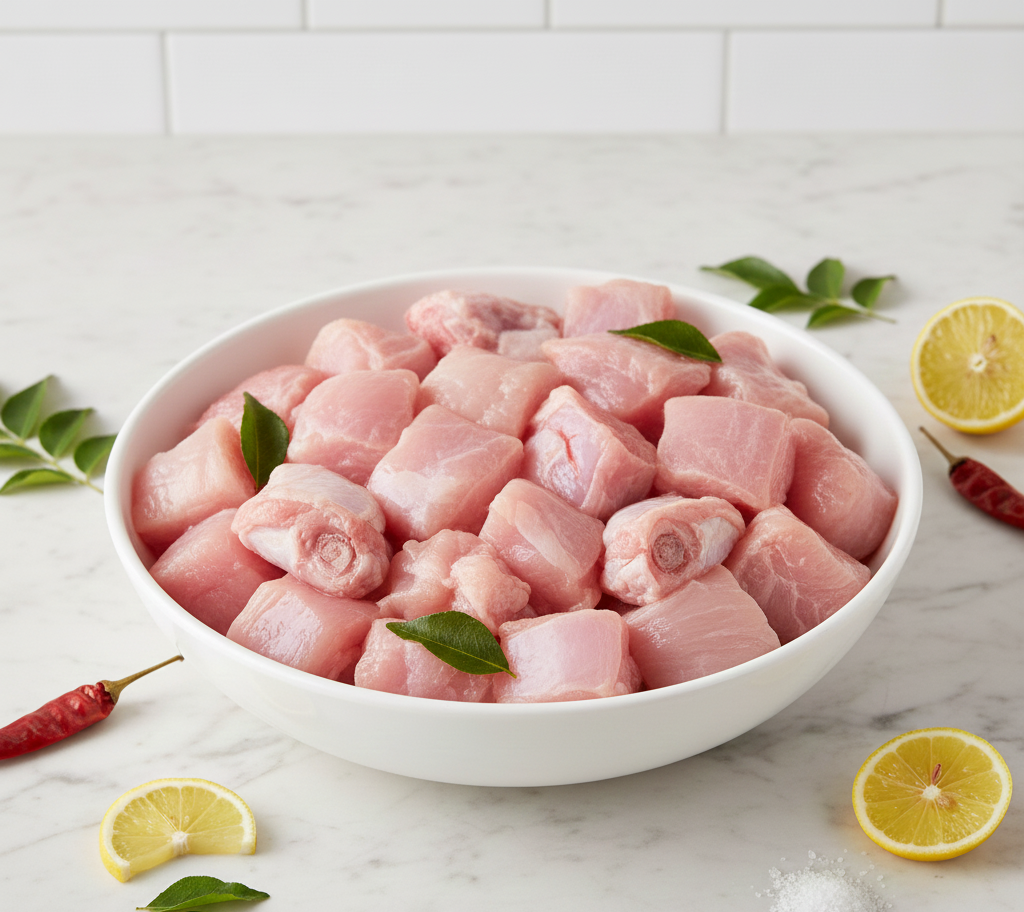 Chicken 65 Cut with bones – Small, Tender Fry Pieces for Perfect Crispiness